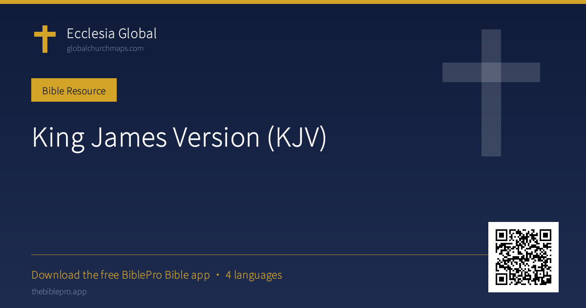King James Version (KJV)