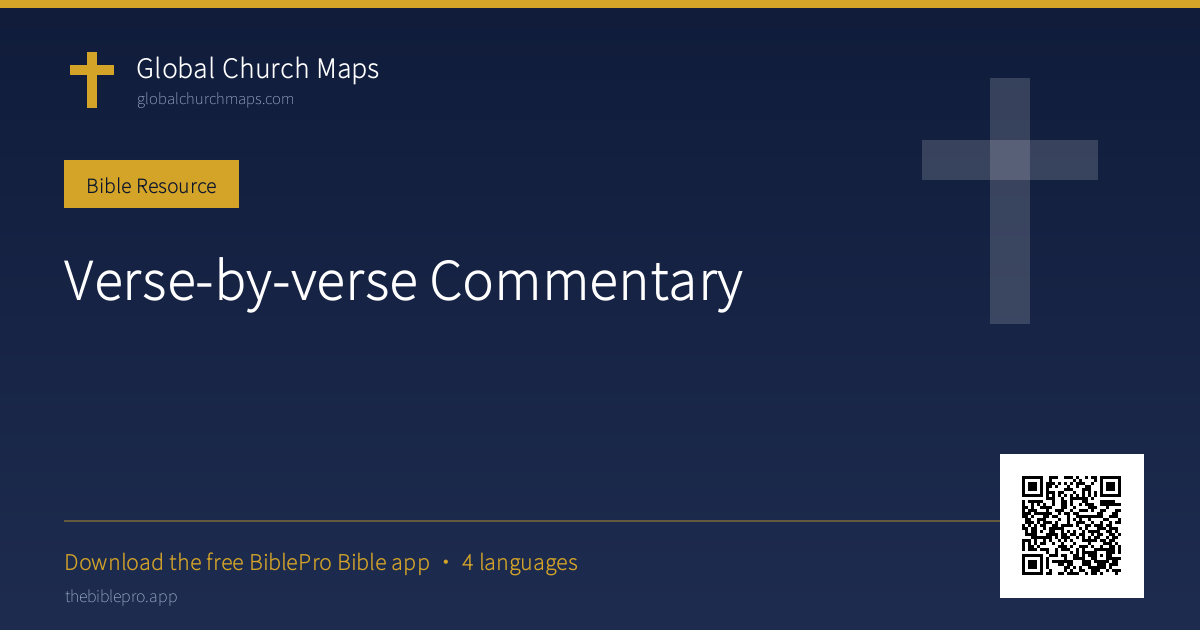 Verse-by-verse Commentary